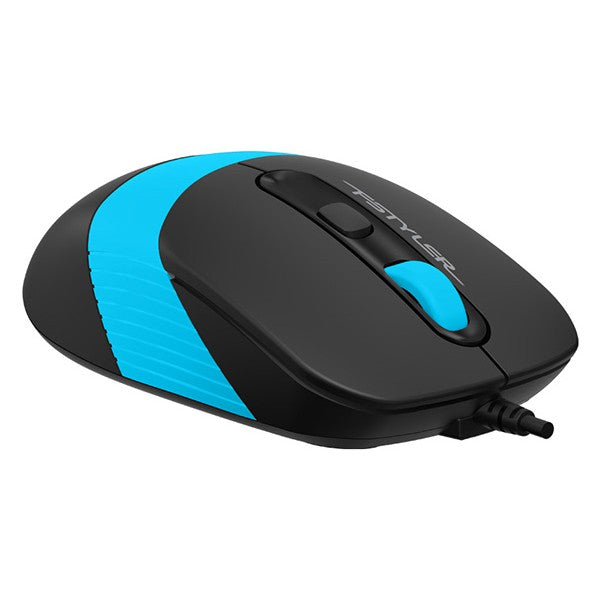 A4Tech Fstyler Fm10 Wired Mouse USB Blue