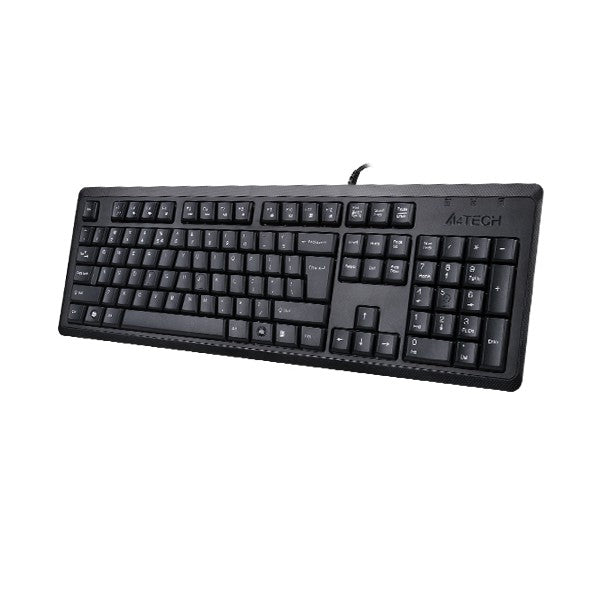 A4Tech Krs-92 Comfort Round Edge Keyboard USB (Black)