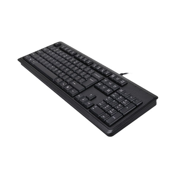 A4Tech Krs-92 Comfort Round Edge Keyboard USB (Black)