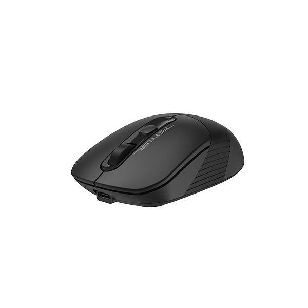 A4Tech Fstyler FB10C Rechargeable Bluetooth & 2.4ghz Wireless Mouse Stone Black