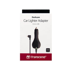 Transcend Dashcam Car Lighter Adapter Micro USB No Box