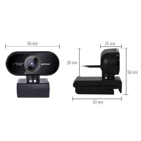 A4Tech PK-930HA Full HD 1080P Auto Focus Webcam Black