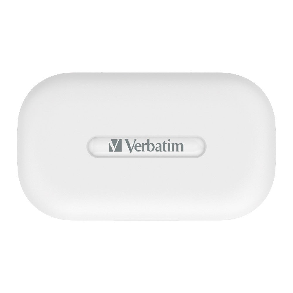 Verbatim TWS Bluetooth 5.0 Earbuds White 66619