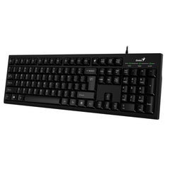 Genius Kb-100 Wired Smart Keyboard Black