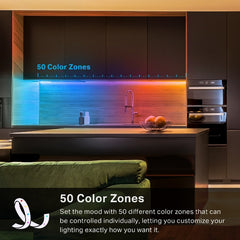 TP-Link Tapo L930-5 Smart Wi-Fi Light Strip Custom Multicolor Zones 5 Meters