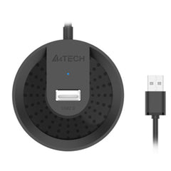 A4Tech 4-Ports 4in1 USB Hub 2.0 HUB-20 Black