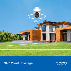 TP-Link Tapo C520WS 360 Outdoor Pan/Tilt Security WiFi Camera Starlight Color Night Vision