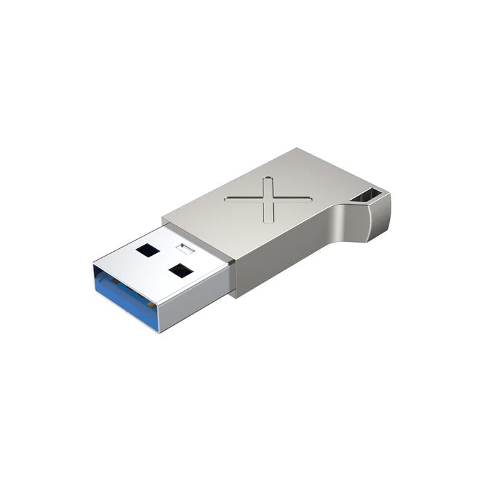 UNITEK USB-A Male To USB-C Female Adapter Silver A1034ni