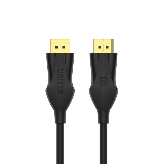 UNITEK Display Port 1.4 Male To 8k@60hz 4k@144hz Cable Black 2m C1624bk--2m