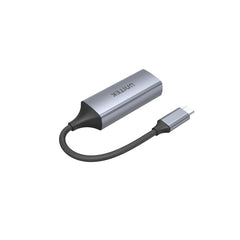 UNITEK USB-C Male To Gigabit Ethernet Adapter Grey U1312a