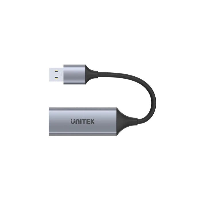 UNITEK USB-A Male 3.0 To Gigabit Ethernet Adapter Grey U1309a