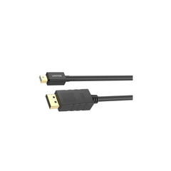 UNITEK Mini Display Port Male To Male 1.2 4k 60hz Cable Black 2m Y-C611bk