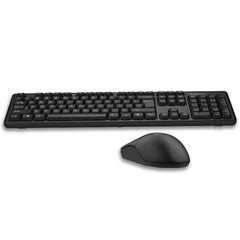 A4Tech 3330N 2.4G Wireless Keyboard Mouse Combo USB Black