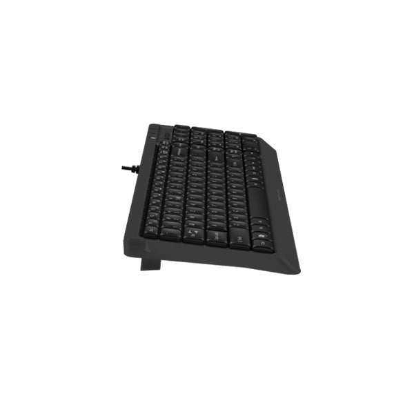 A4Tech Fstyler FK15 2-Section Compact Keyboard USB Black