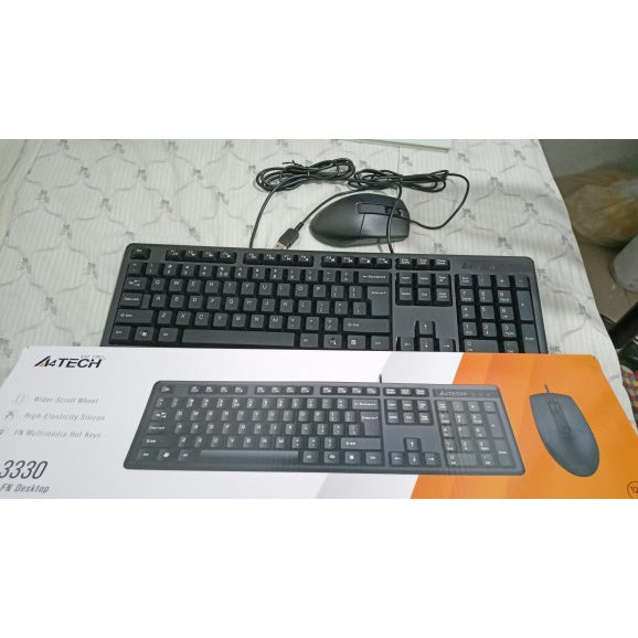 A4Tech Kk-3330 Keyboard And Mouse Combo Black USB