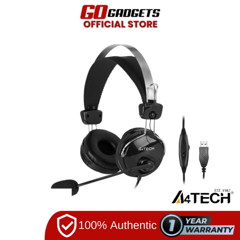 A4Tech Hu-7p Comfort Fit Stereo USB Headset