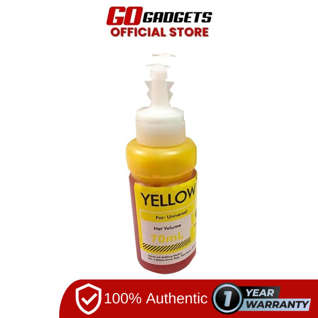 Inkjoy Yellow UV Dye Ink Universal (Dye For Inkjet)