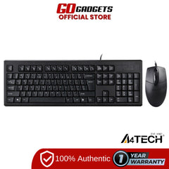 A4Tech Krs-8372 Combo Keyboard And Mouse USB (Black)