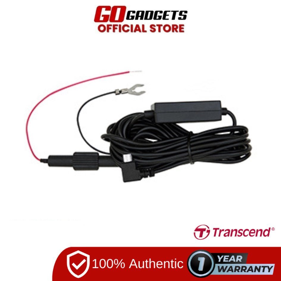 Transcend Dashcam Hardwire Kit Cable Micro USB Ts-Dpk2