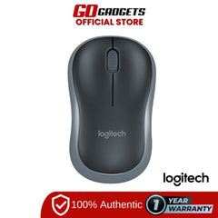 Logitech M185 Wireless Mouse Swift Gray