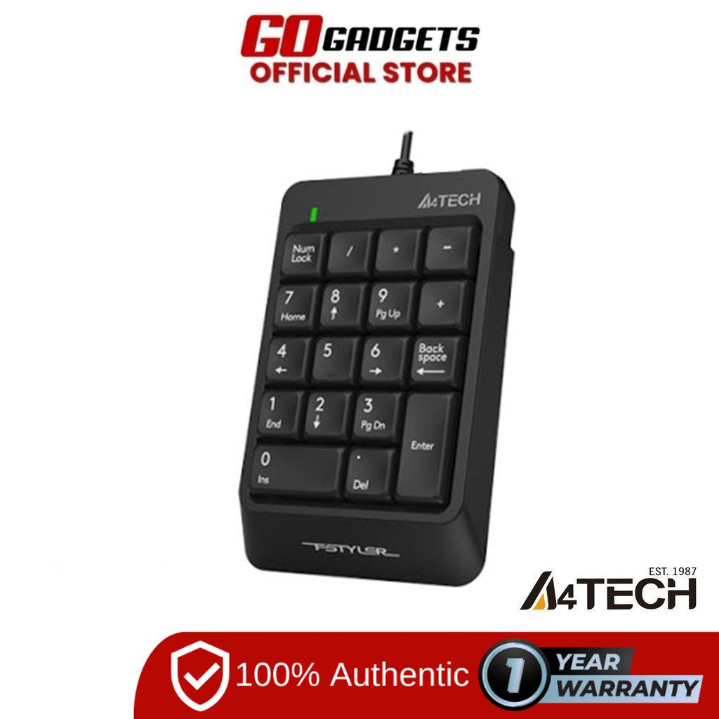 A4Tech Fstyler Fk13p Numeric Keypad USB Black