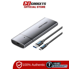 Vention M.2 NGFF SSD Enclosure Aluminum Alloy USB 3.1 Gen 1-C Grey KPEHO